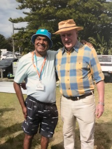 Geoff with Alf from Home and Away